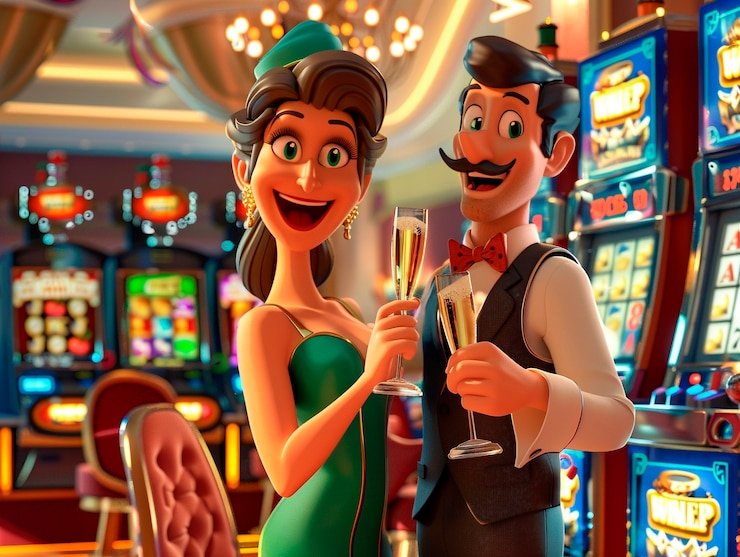 Antarmuka permainan Big Time Gaming di jackpot108